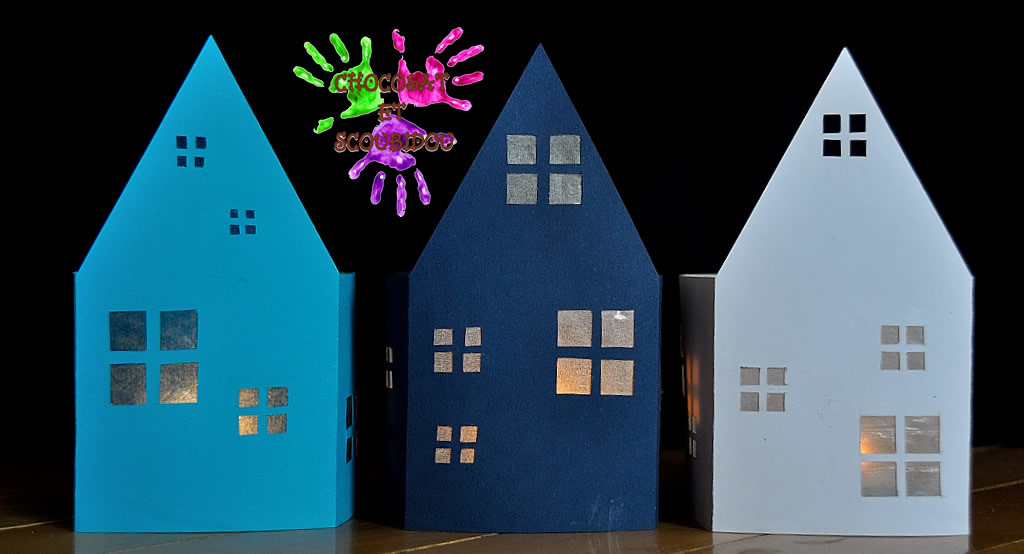 maison de noel photophore