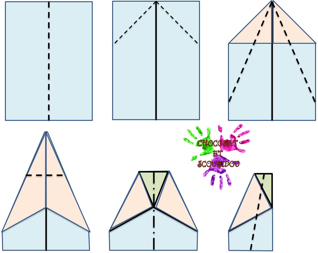 avion en papier planeur