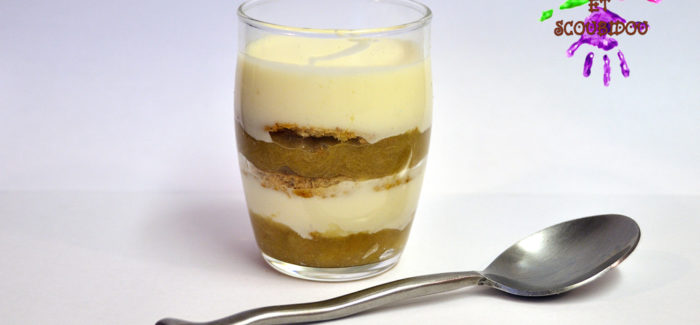 « Tiramisu » à la rhubarbe